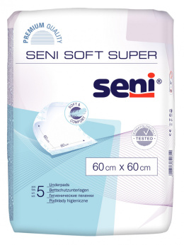 Podkłady higieniczne Seni Soft Super 60x60 cm opak. 5 szt