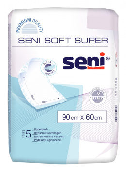Podkłady higieniczne Seni Soft Super 90x60 cm opak. 5 szt