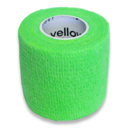 Bandaż kohezyjny elastyczny samoprzylepny YellowBand jaskrawy zielony