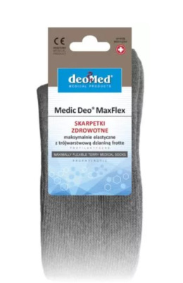 Skarpetki bezuciskowe o maksymalnej rozciągliwości Medic Deo MaxFlex