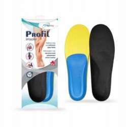 Wkładki do butów profilowane na koślawość pięty i kolan PROFIL INSOLE